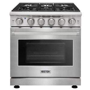 30 inch 5 burners Convection Oven Freestanding Natural Gas Range Stainless steel
