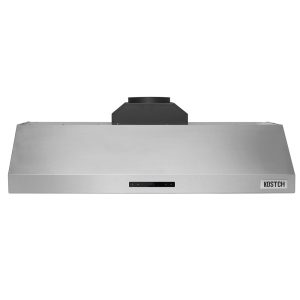 48-Inch 1000-CFM Convertible Stainless Steel Wall-Mounted Range Hood – Touchscreen Control, 3 Fan Speeds, Grease Filter Included