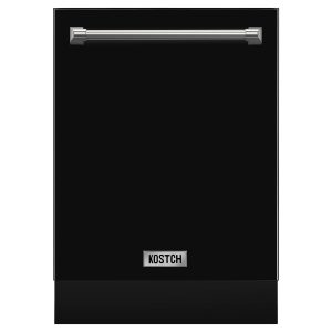 24-in Top Control Built-in Dishwasher With Third Rack ( Black), 47-Decibel Very Quiet Sound Level